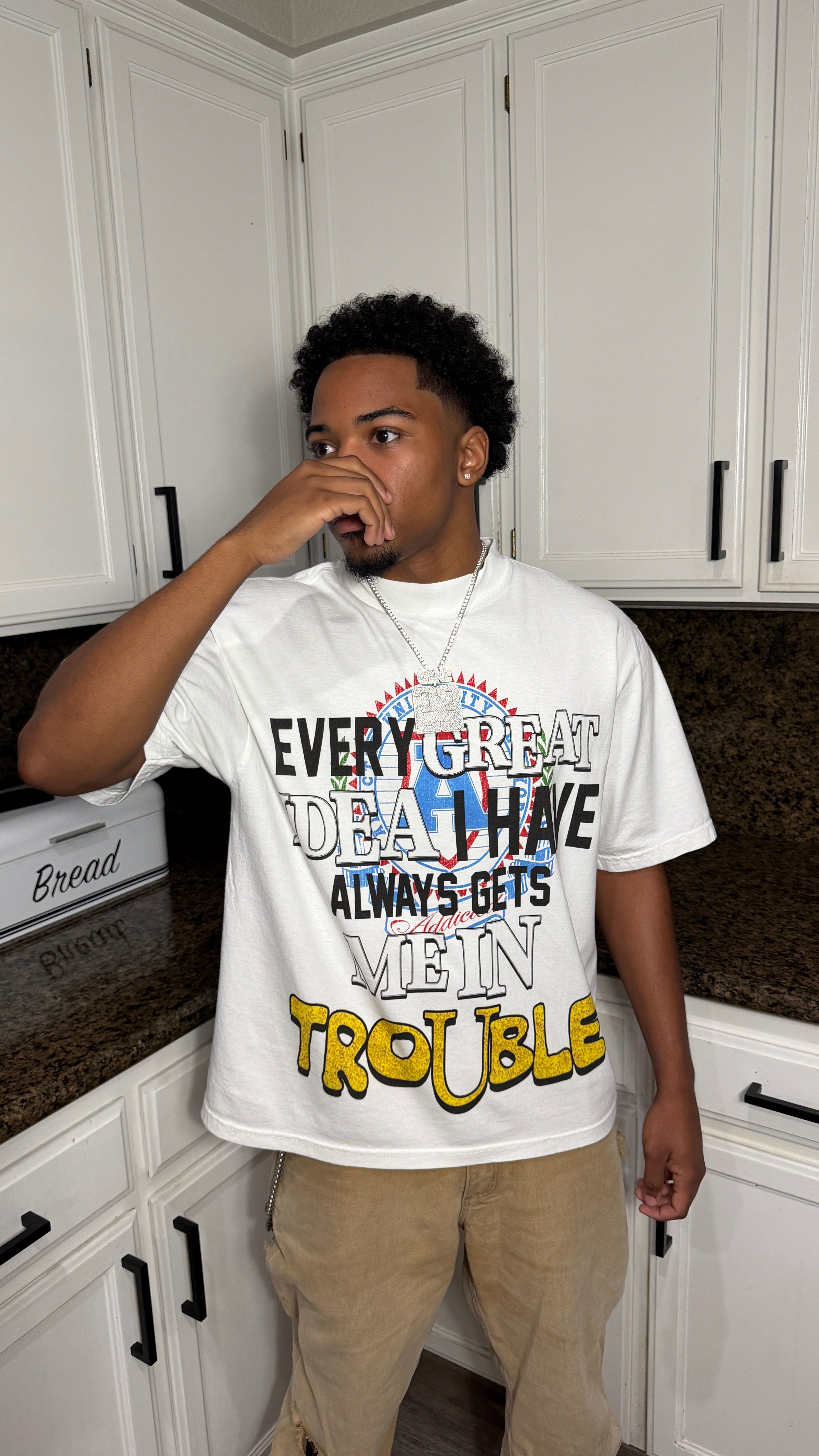 ‘Great ideas’ tee